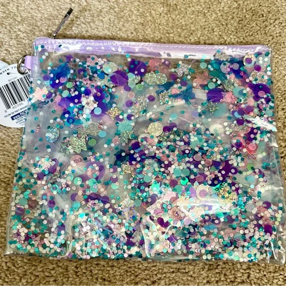 Packed Party Purple and Blue Glitter Kids Backpack Set - Picture 5 of 11